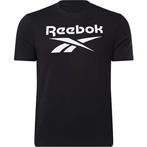 Reebok Identity Big Logo Training Workout Elements Graphic T-Shirt Black Reebok Identity Big Logo Training Workout Elements Graphic T-Shirt Black