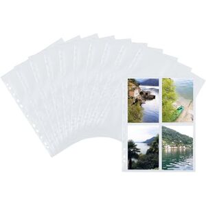 HERMA Photo Pockets for Ring Binder Albums, Acid Free, 10 x 15 cm / 4 x 6 inch Portrait Format, 2000 Pockets, White HERMA Photo Pockets for Ring Binder Albums, Acid Free, 10 x 15 cm / 4 x 6 inch Portrait Format, 2000 Pockets, White