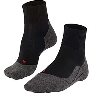 FALKE Men's TK5 Wander Wool Short M Sso Warm Thin Anti-Blister 1 Pair Hiking Socks, Black Black-Mix 3010, 8-9 FALKE Men's TK5 Wander Wool Short M Sso Warm Thin Anti-Blister 1 Pair Hiking Socks, Black Black-Mix 3010, 8-9