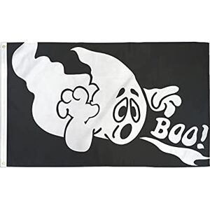 AZ FLAG Halloween Ghost Boo Flag 3x5 Ft 100D Polyester Happy Halloween Banner with Two Metal Grommets Fade Resistant Vivid Colors 3' x 5' Feet 150x90 Cm AZ FLAG Halloween Ghost Boo Flag 3x5 Ft 100D Polyester Happy Halloween Banner with Two Metal Grommets Fade Resistant Vivid Colors 3' x 5' Feet 150x90 Cm