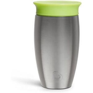 Munchkin Miracle 360 Cups, Stainless Steel Toddler Cup, BPA Free Baby & Toddler Sippy Cup, Non Spill Cup, Dishwasher Safe Baby Cup, Leakproof Childrens Cups, 12+ Months 10oz/296ml, Green Munchkin Miracle 360 Cups, Stainless Steel Toddler Cup, BPA Free Baby & Toddler Sippy Cup, Non Spill Cup, Dishwasher Safe Baby Cup, Leakproof Childrens Cups, 12+ Months 10oz/296ml, Green
