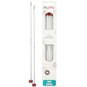 KNITPRO Nova Cubics Single Pointed Needles 14" (35cm) 5.00mm KNITPRO Nova Cubics Single Pointed Needles 14" (35cm) 5.00mm