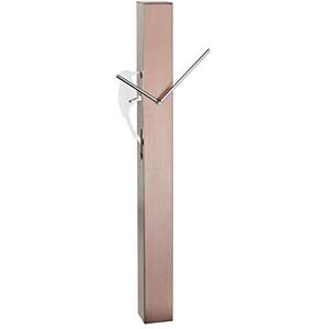 TFA Dostmann Picus 60.3062.51 Analogue Pendulum Chrome Plated Woodpecker Modern Design Wall Clock Rose Gold, Aluminium, (L) 246x (B) 75 x (H) 653 mm TFA Dostmann Picus 60.3062.51 Analogue Pendulum Chrome Plated Woodpecker Modern Design Wall Clock Rose Gold, Aluminium, (L) 246x (B) 75 x (H) 653 mm