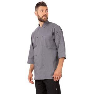 Chef Works Colour by A936-M 3/4 Sleeve Jacket, Medium, Merlot Chef Works Colour by A936-M 3/4 Sleeve Jacket, Medium, Merlot