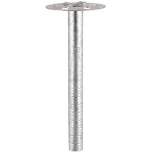 TIMCO MIF110 BZP Metal Insulation Fixing Screw M8 x 110 Zinc (Bag of 100),Silver TIMCO MIF110 BZP Metal Insulation Fixing Screw M8 x 110 Zinc (Bag of 100),Silver