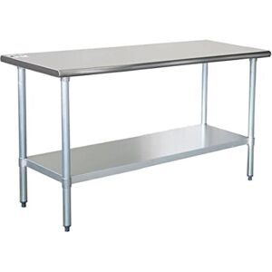 Stalwart DA-WTG600X1500 Commercial Work Table Stainless Steel Bottom Shelf 1500x600x900mm Stalwart DA-WTG600X1500 Commercial Work Table Stainless Steel Bottom Shelf 1500x600x900mm