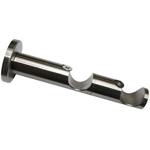 Gardinia Combination Carrier 2-Barrel Open for Ø 25/25 mm Stainless Steel Look 8/6 cm, Single Range Windsor, 8/6 cm Gardinia Combination Carrier 2-Barrel Open for Ø 25/25 mm Stainless Steel Look 8/6 cm, Single Range Windsor, 8/6 cm