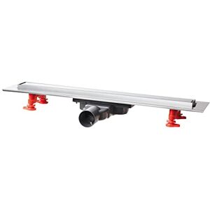 Wirquin 30723946 Venisio Slim+ Italian Shower Channel L.500 mm with Reversible Stainless Steel Grill, Chrome Wirquin 30723946 Venisio Slim+ Italian Shower Channel L.500 mm with Reversible Stainless Steel Grill, Chrome