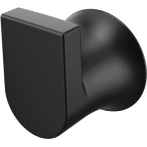 Moen BH3803BL Genta Modern Single Robe or Towel Hook for Kitchen or Bathroom, Matte Black Moen BH3803BL Genta Modern Single Robe or Towel Hook for Kitchen or Bathroom, Matte Black