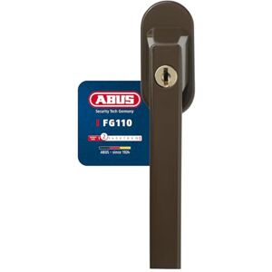 ABUS 592225 FG110 B Lockable Window Handle Brown ABUS 592225 FG110 B Lockable Window Handle Brown