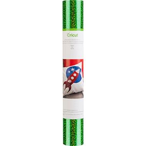 Cricut Holographic Sparkle Iron On Green 61cm (24") Heat Transfer Vinyl Roll (HTV) for use with All Cutting Machines Cricut Holographic Sparkle Iron On Green 61cm (24") Heat Transfer Vinyl Roll (HTV) for use with All Cutting Machines