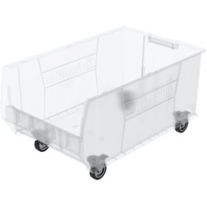 Akro-Mils 30290 Mobile Super Size Plastic Stacking Storage Akro Bin, 29-Inch x 18-Inch x 12-Inch, Clear Akro-Mils 30290 Mobile Super Size Plastic Stacking Storage Akro Bin, 29-Inch x 18-Inch x 12-Inch, Clear