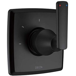 DELTA Faucet T11864-BL Ashlyn 3-Setting 2-Port Trim Diverter, Matte Black DELTA Faucet T11864-BL Ashlyn 3-Setting 2-Port Trim Diverter, Matte Black