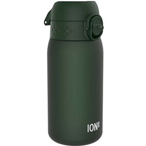 Ion8 Kids Water Bottle, 350 ml/12 oz, Leak Proof, Easy to Open, Secure Lock, Dishwasher Safe, BPA Free, Carry Handle, Hygienic Flip Cover, Easy Clean, Odour Free, Carbon Neutral, Dark Green Ion8 Kids Water Bottle, 350 ml/12 oz, Leak Proof, Easy to Open, Secure Lock, Dishwasher Safe, BPA Free, Carry Handle, Hygienic Flip Cover, Easy Clean, Odour Free, Carbon Neutral, Dark Green