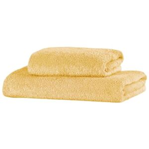 Giovanni Dolcinotti MADE IN ITALY Giovanni Dolcinotti Set of 2 Bath Towels in Terry Yellow- 100% Cotton Giovanni Dolcinotti MADE IN ITALY Giovanni Dolcinotti Set of 2 Bath Towels in Terry Yellow- 100% Cotton