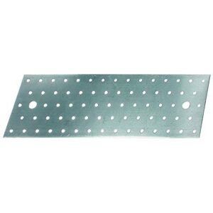 Alberts 847289 Perforated Plate Sendzimir-Galvanised 300 x 100 mm Set of 20 Alberts 847289 Perforated Plate Sendzimir-Galvanised 300 x 100 mm Set of 20