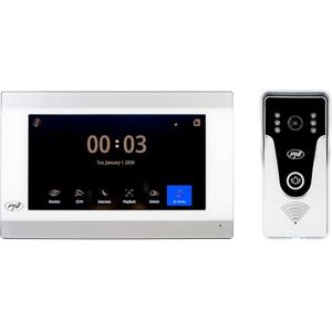 PNI Smart video intercom SafeHome PT750 WiFi HD, P2P, indoor monitor, dedicated Tuya Smart application, integration in scenarios and smart automations with other compatible Tuya products PNI Smart video intercom SafeHome PT750 WiFi HD, P2P, indoor monitor, dedicated Tuya Smart application, integration in scenarios and smart automations with other compatible Tuya products