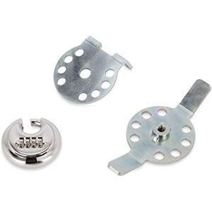 Camco Double Propane Tank Locking Device Safely Secures (2) Propane Tanks to Your RV for Theft Prevention Lock Included Works with Conventional and Airstream Setups (40590) Camco Double Propane Tank Locking Device Safely Secures (2) Propane Tanks to Your RV for Theft Prevention Lock Included Works with Conventional and Airstream Setups (40590)