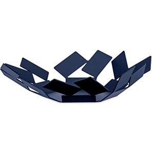 Alessi La Stanza dello Scirocco MT01 DAZ Fruit Basket in Steel Coloured with Epoxy Resin, Blue Alessi La Stanza dello Scirocco MT01 DAZ Fruit Basket in Steel Coloured with Epoxy Resin, Blue