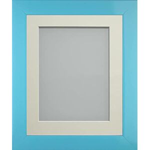 Frame Company Candy Range Aqua Blue 24x20 Frame With Ivory Mount for image size 20x16 inches Frame Company Candy Range Aqua Blue 24x20 Frame With Ivory Mount for image size 20x16 inches