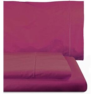 LASAHOME Lasa Royal Bed sheet set with flat sheet, 160 x 285 cm, fitted sheet, 90 x 200 cm, pillow case, 45 x 110 cm, fuchsia color LASAHOME Lasa Royal Bed sheet set with flat sheet, 160 x 285 cm, fitted sheet, 90 x 200 cm, pillow case, 45 x 110 cm, fuchsia color