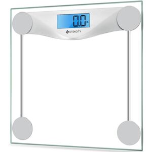 Etekcity Scales for Body Weight, Bathroom Scale with Clear LCD Display, High-Precision Measurement Technology (0.1kg/Max 180kg), 6mm Ultra Slim Design Tempered Glass, Battery Included Etekcity Scales for Body Weight, Bathroom Scale with Clear LCD Display, High-Precision Measurement Technology (0.1kg/Max 180kg), 6mm Ultra Slim Design Tempered Glass, Battery Included
