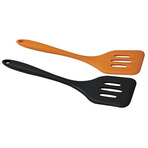 Fackelmann 40370 Silicone Fry Scoop 29 x 7 x 1.5 cm, Soft Collection, (Black or Orange), Quantity: 1 Piece Fackelmann 40370 Silicone Fry Scoop 29 x 7 x 1.5 cm, Soft Collection, (Black or Orange), Quantity: 1 Piece
