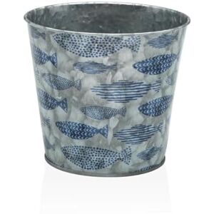 Versa Minimalist Metal Flower Pot 13 x 12 x 13 cm Versa Minimalist Metal Flower Pot 13 x 12 x 13 cm