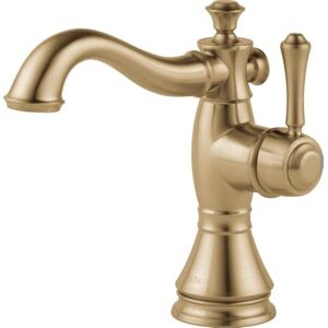 Delta 597LF-CZMPU Cassidy Bathroom Faucet, Champagne Bronze, .375 Delta 597LF-CZMPU Cassidy Bathroom Faucet, Champagne Bronze, .375