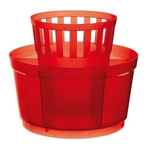 Excelsa Excèlsa "Rainbow" Red Round Cutlery Drainer 15 Cm. Excelsa Excèlsa "Rainbow" Red Round Cutlery Drainer 15 Cm.