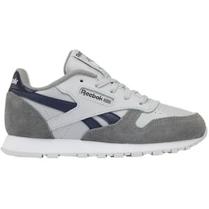 Reebok Unisex Kid's Classic Leather Sneaker, GREY4/GREY1/VECTORNAVY, 25.5 EU Reebok Unisex Kid's Classic Leather Sneaker, GREY4/GREY1/VECTORNAVY, 25.5 EU