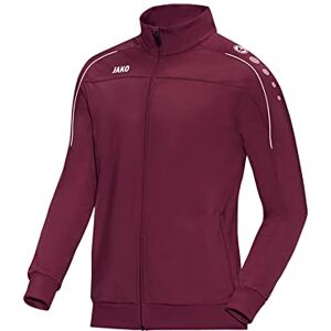 JAKO Men's Classico Polyester Jacket, Men, 9350, Maroon, S JAKO Men's Classico Polyester Jacket, Men, 9350, Maroon, S