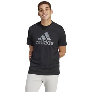 adidas Men's Camo Badge of Sport Graphic Tee, Black, S adidas Men's Camo Badge of Sport Graphic Tee, Black, S