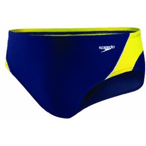 Speedo Mens Swimsuit Brief Endurance+ Splice Team Colors,Navy/Gold Splice,22 Speedo Mens Swimsuit Brief Endurance+ Splice Team Colors,Navy/Gold Splice,22