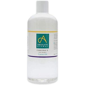 Absolute Aromas Fractionated Coconut Oil 500ml 100% Pure, Unscented and Natural Carrier Oil for Massage, Aromatherapy and Blending Essentials Oils Use on Hair and Skin Absolute Aromas Fractionated Coconut Oil 500ml 100% Pure, Unscented and Natural Carrier Oil for Massage, Aromatherapy and Blending Essentials Oils Use on Hair and Skin