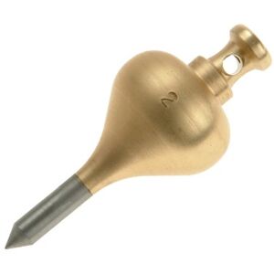 Best Price Square Monument 249d Brass Plumb Bob 4.1/2oz Size 2 Best Price Square Monument 249d Brass Plumb Bob 4.1/2oz Size 2
