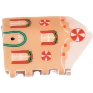 Tainrunse Lady Cartoon Hair Claw Makeup Clip Mini Cute House Shape Cross Teeth Children Girls Anti-slip Lightweight Decoration Tool E Tainrunse Lady Cartoon Hair Claw Makeup Clip Mini Cute House Shape Cross Teeth Children Girls Anti-slip Lightweight Decoration Tool E