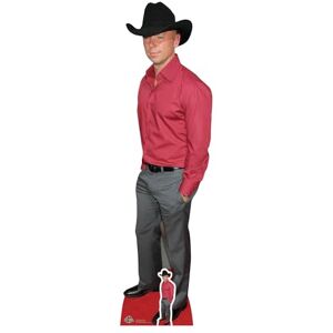 STAR CUTOUTS Life Size Cut Out with Mini Version of Kenny Chesney Red Carpet, Cardboard, Multi-Colour, 169 x 48 x 169 cm STAR CUTOUTS Life Size Cut Out with Mini Version of Kenny Chesney Red Carpet, Cardboard, Multi-Colour, 169 x 48 x 169 cm