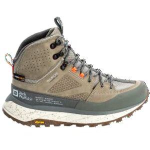 Jack Wolfskin Women's Terraquest Texapore Mid W Walking Shoe, Misty Green, 6.5 UK Jack Wolfskin Women's Terraquest Texapore Mid W Walking Shoe, Misty Green, 6.5 UK
