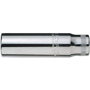 Bahco A6800DM-13 1/4-Inch Bi-Hex Deep Length Socket, Silver, 13 mm Bahco A6800DM-13 1/4-Inch Bi-Hex Deep Length Socket, Silver, 13 mm