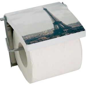MSV PARIS MDF TOILET PAPER HOLDER, Engineered Wood, Multi-Colour, 13.4 x 11.6 x 2.2 cm MSV PARIS MDF TOILET PAPER HOLDER, Engineered Wood, Multi-Colour, 13.4 x 11.6 x 2.2 cm