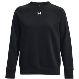 Under Armour Women's UA Rival Fleece Crew Shirt Black Under Armour Women's UA Rival Fleece Crew Shirt Black