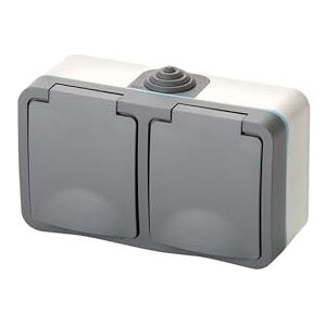 Brightium S-SUPERF.Luxe IP54 Double Plug Stylish and Modern Design, Ideal for Indoor and Outdoor use. Waterproof and dustproof, ensures Safety and functionality in Any Space. Brightium S-SUPERF.Luxe IP54 Double Plug Stylish and Modern Design, Ideal for Indoor and Outdoor use. Waterproof and dustproof, ensures Safety and functionality in Any Space.