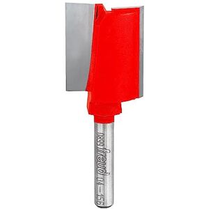 Freud 04-156: 1" (dia.) Double Flute Straight Bit with 1/4" shank, 2-9/16" overall length Freud 04-156: 1" (dia.) Double Flute Straight Bit with 1/4" shank, 2-9/16" overall length