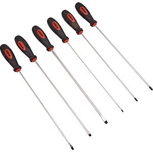 Amtech L0725 6 Piece Long Reach Screwdriver Set Amtech L0725 6 Piece Long Reach Screwdriver Set