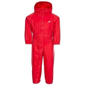 Trespass Babies Rainsuit Hooded Waterproof All in One Breathable Suit Button Trespass Babies Rainsuit Hooded Waterproof All in One Breathable Suit Button