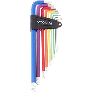 Voxom WKL17 Hex Key Set 1.5/2/2.5/3/4/5/6/8/10 mm Tool, 1.5,2,2.5,3,4,5,6,8,10 mm Voxom WKL17 Hex Key Set 1.5/2/2.5/3/4/5/6/8/10 mm Tool, 1.5,2,2.5,3,4,5,6,8,10 mm