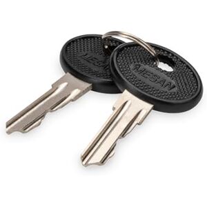 Digitus Replacement Key for Varioflex Network Cabinets, Unique Wall Enclosures & Server Cabinets and IP55 Wall Enclosures Two Pieces Black/Silver Digitus Replacement Key for Varioflex Network Cabinets, Unique Wall Enclosures & Server Cabinets and IP55 Wall Enclosures Two Pieces Black/Silver