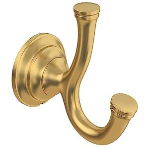 American Standard 7052210.GN0 7052.210 Delancey Double Robe Hook, Brushed Cool Sunrise (Gold) American Standard 7052210.GN0 7052.210 Delancey Double Robe Hook, Brushed Cool Sunrise (Gold)