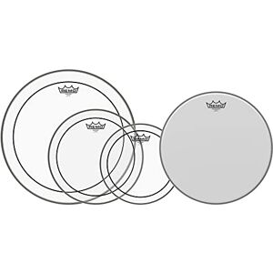 REMO Drum Head Pro Pack Pinstripe Transparent 10 Inches, 12 Inches, 16 Inches + Free 14 Inches PP-1870-PS REMO Drum Head Pro Pack Pinstripe Transparent 10 Inches, 12 Inches, 16 Inches + Free 14 Inches PP-1870-PS